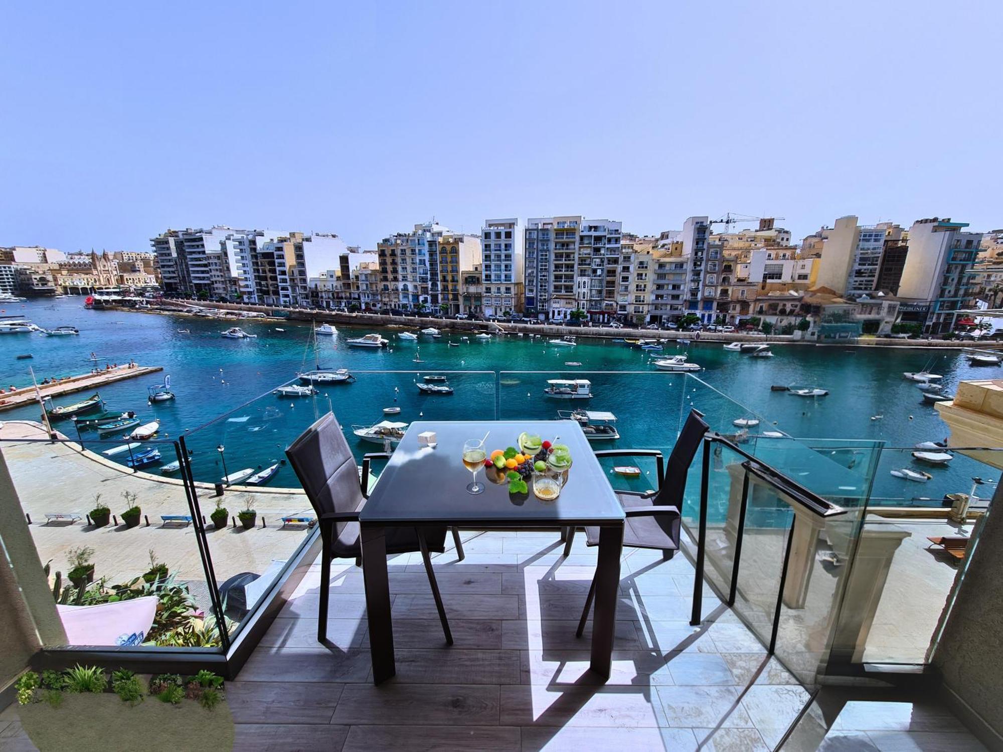 Supreme Seafront Apt With Balcony In St.Julian'S San Julián Exterior foto