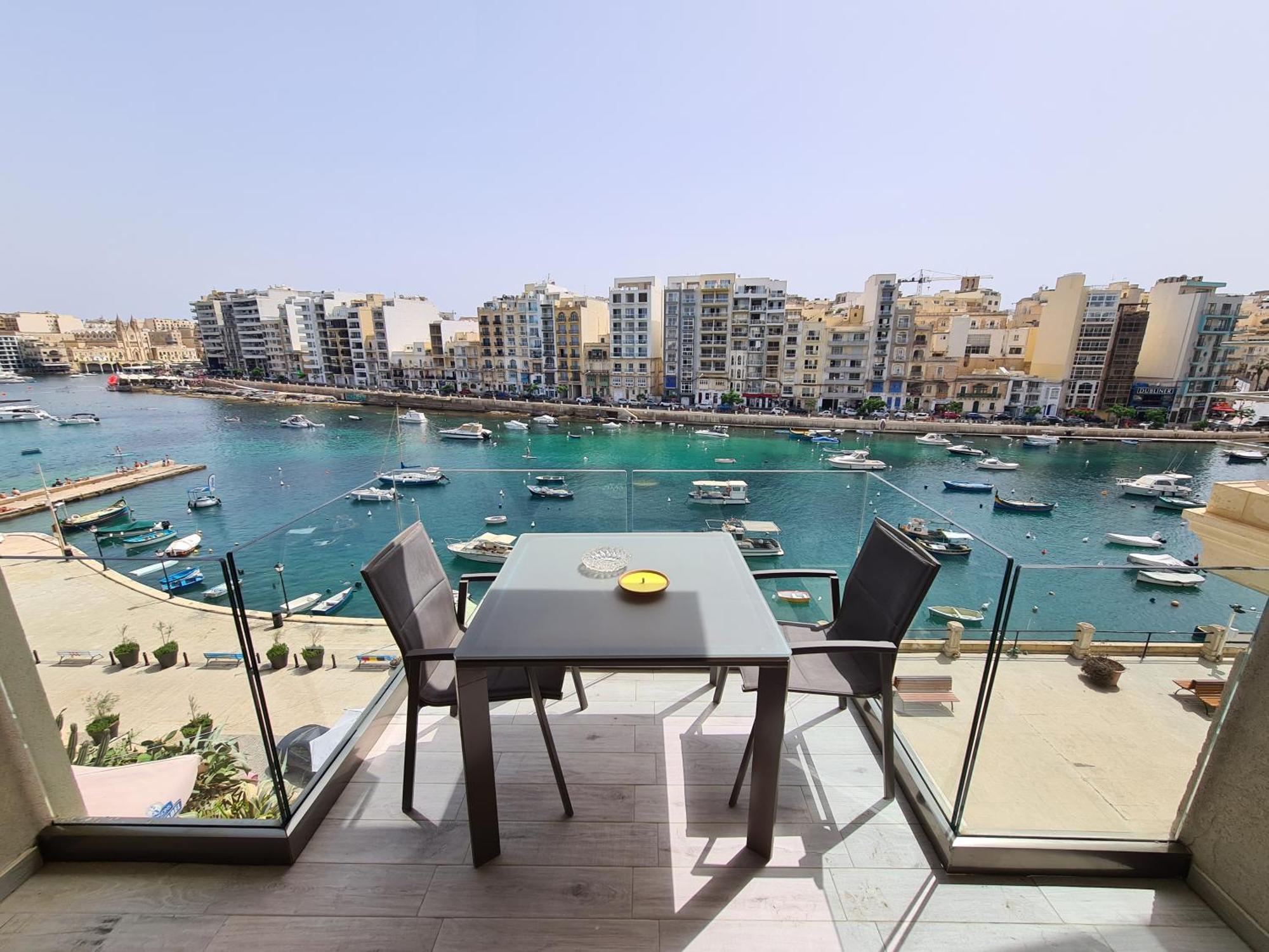 Supreme Seafront Apt With Balcony In St.Julian'S San Julián Exterior foto